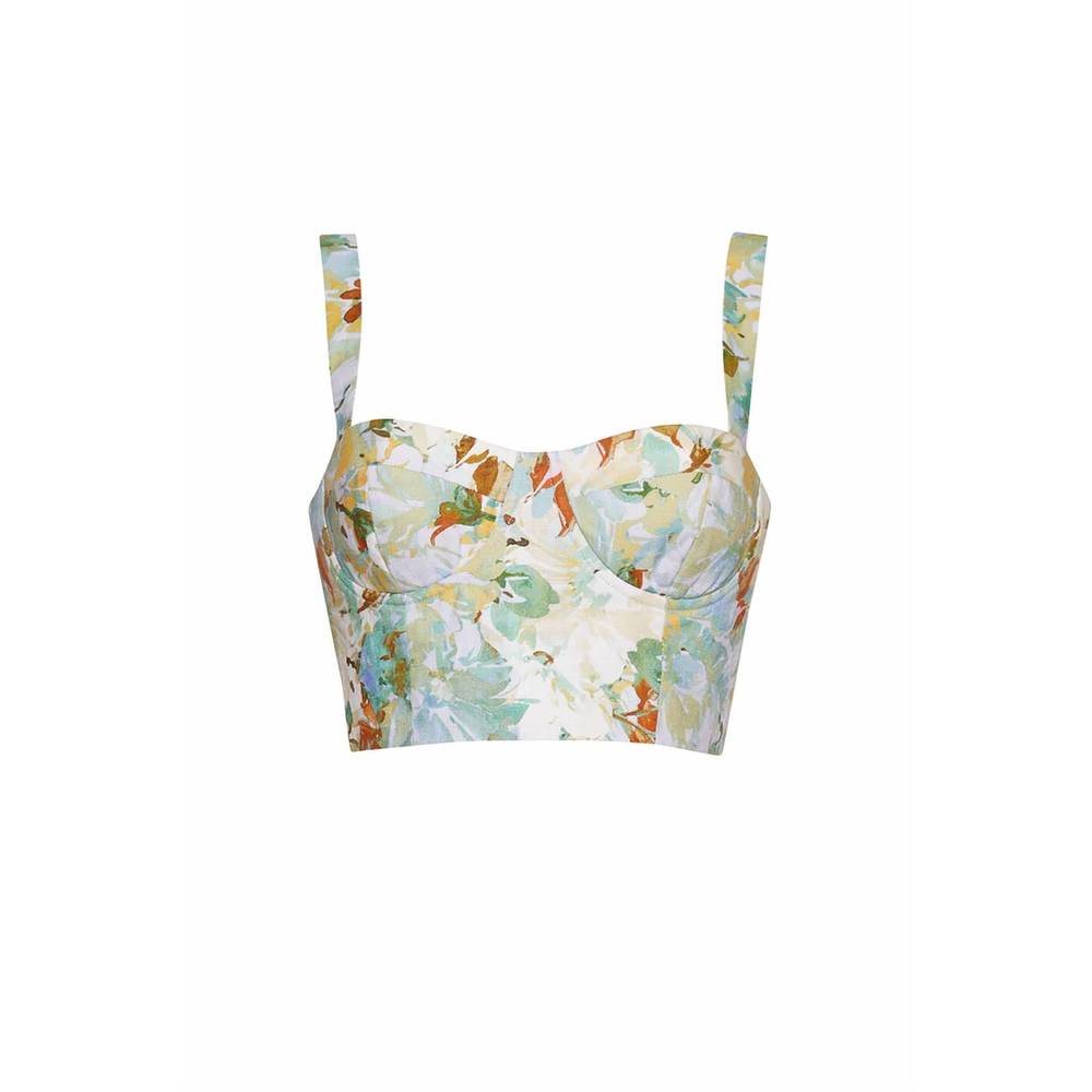 NEW CARA CARA claudine top in terra light blue - Picture 5 of 5